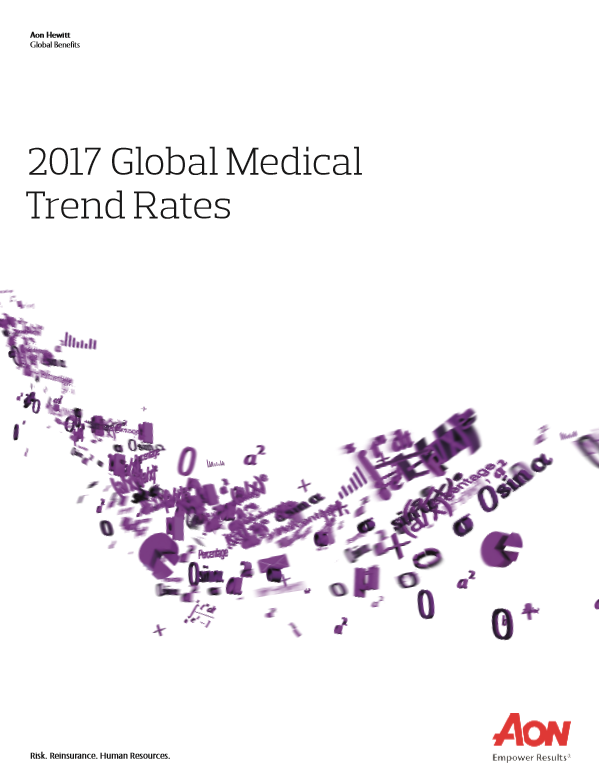 Report Aon Global Medical Trend Rates Reward and Employee Benefits