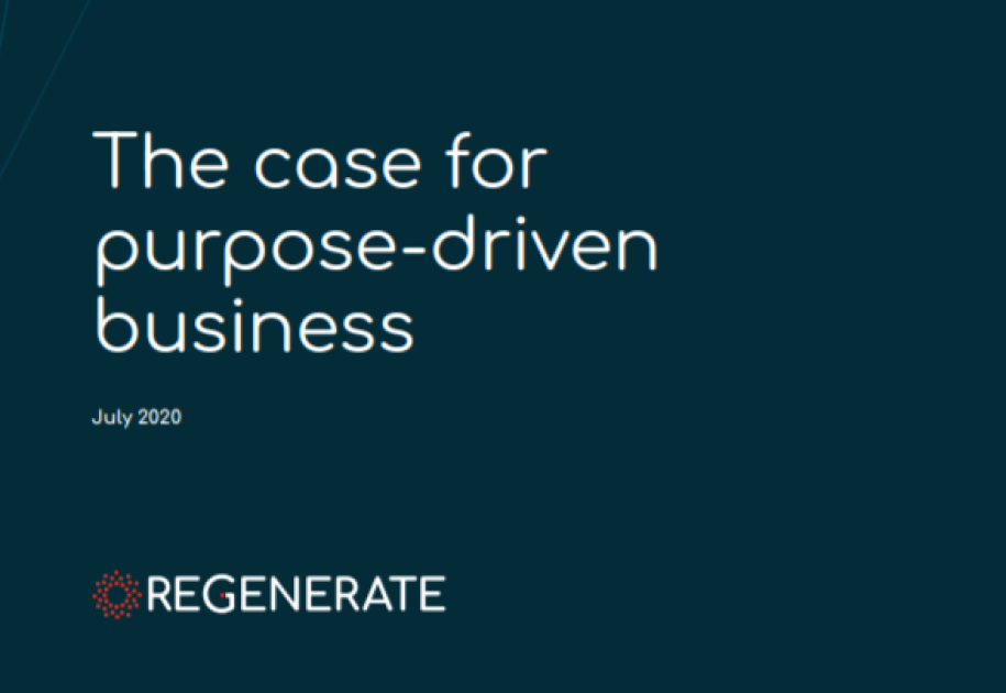 Report: The case for purpose-driven business 1