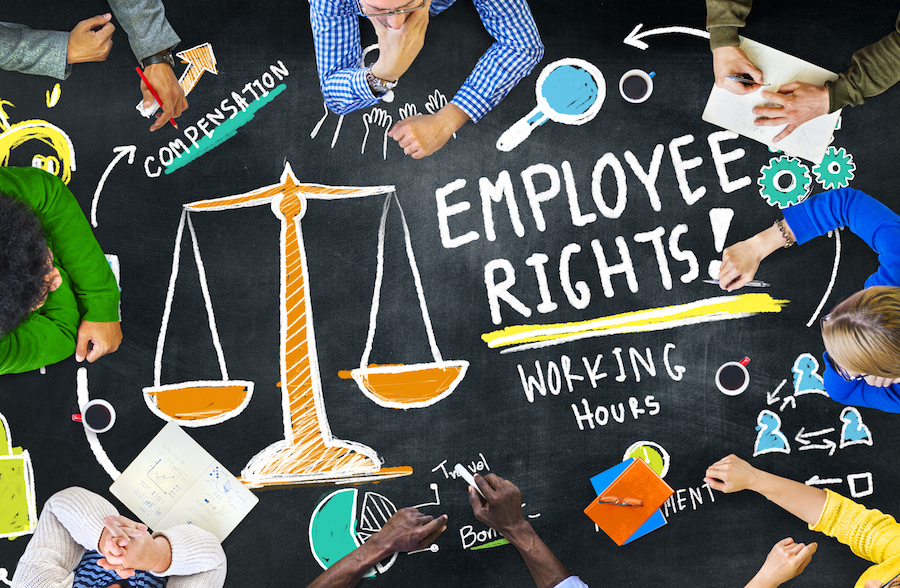 Employee rights. Teacher's rights. Employee rights in eu. Employee rights poster.