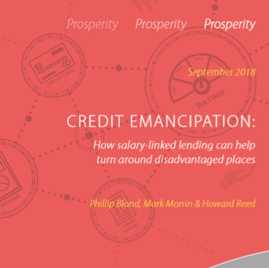 Report: Credit Emancipation: How salary-linked lending can help turn around disadvantaged places 1