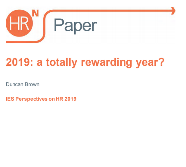 Report: 2019: At Totally Rewarding Year? 1