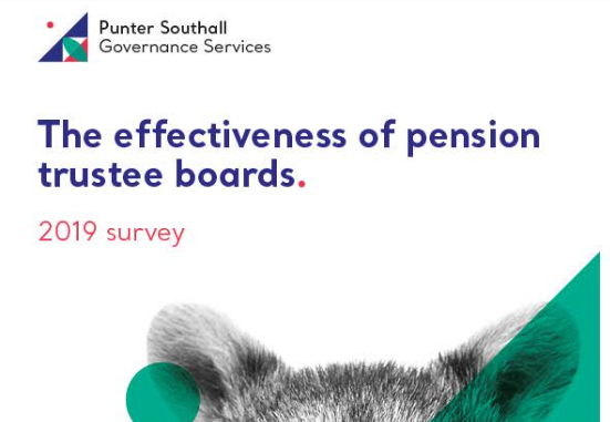 Survey: The effectiveness of pension trustee boards 1