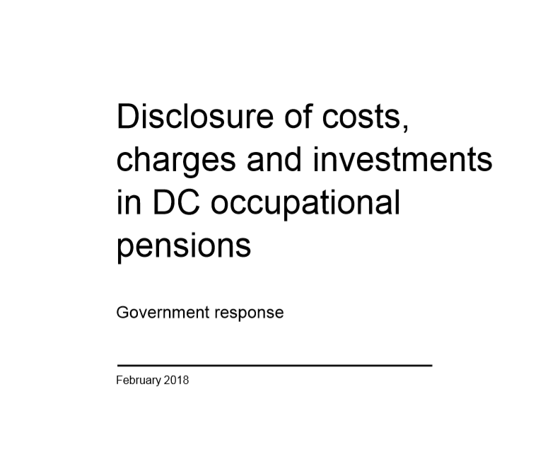 Disclosure of costs response 1