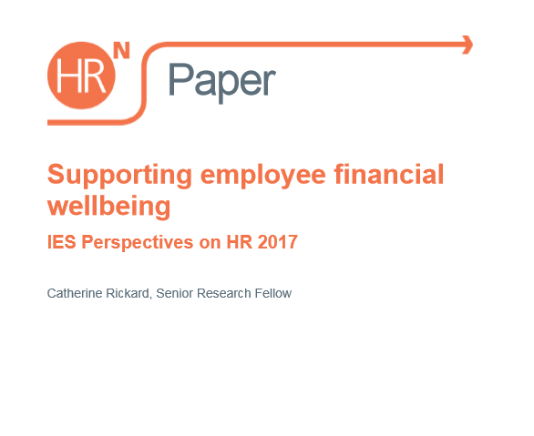 Supporting employee financial wellbeing 1