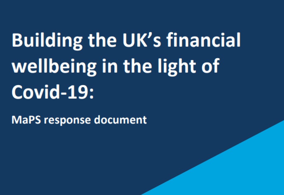 Report: Building the UK's financial wellbeing in the light of Covid-19 1