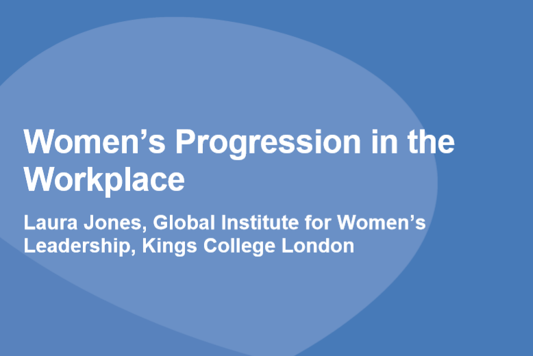 Government papers: Women’s progress in the workplace 1