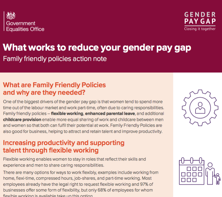 What works to reduce your gender pay gap 1