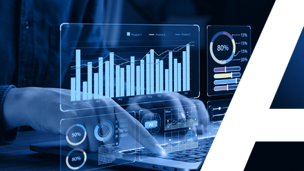 Acumen-charts on laptop