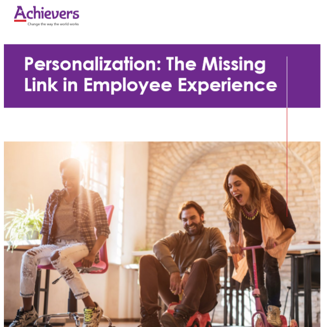 White paper: Personalisation: The Missing Link in Employee Experience 1