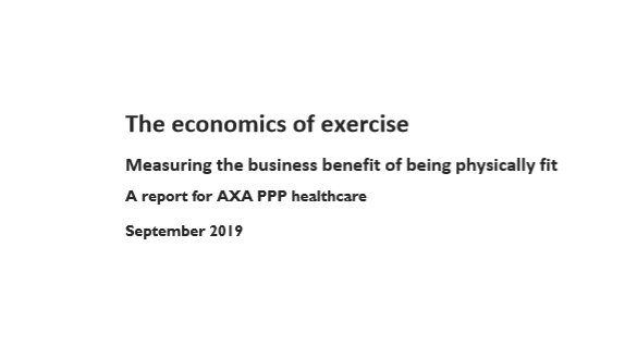 Report: The economics of exercise 1