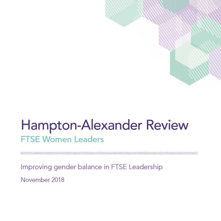 Government papers: FTSE women leaders: Hampton-Alexander review 1