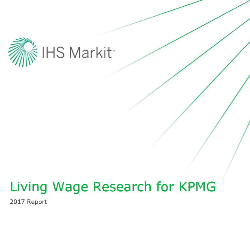 Living Wage Research for KPMG 1