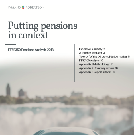 Report: Putting pensions in context 1