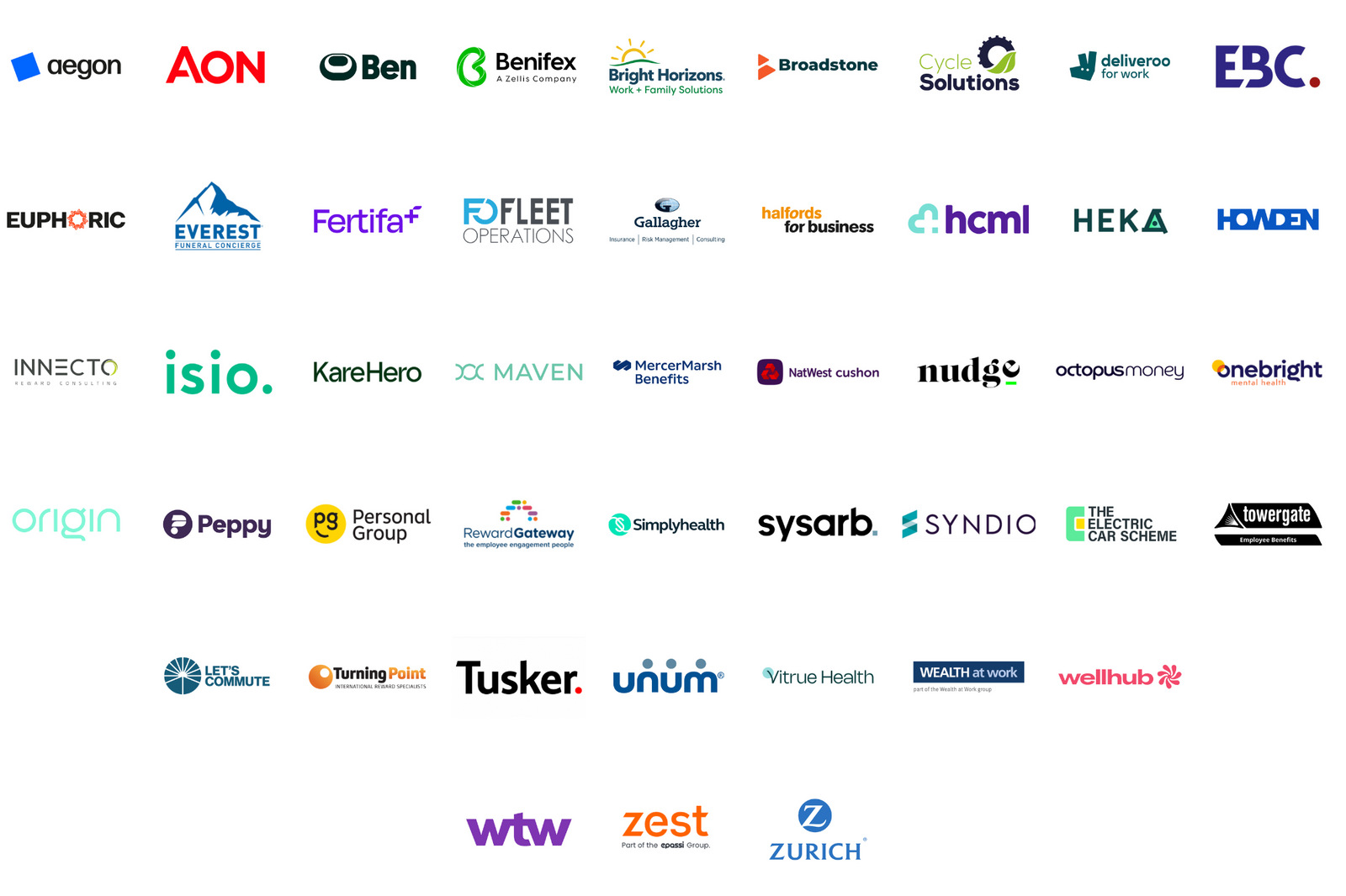Future Forum exhibitors