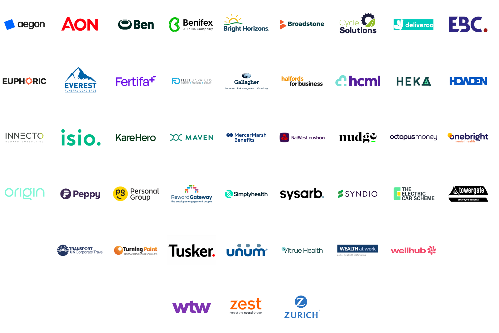 Future Forum exhibitors