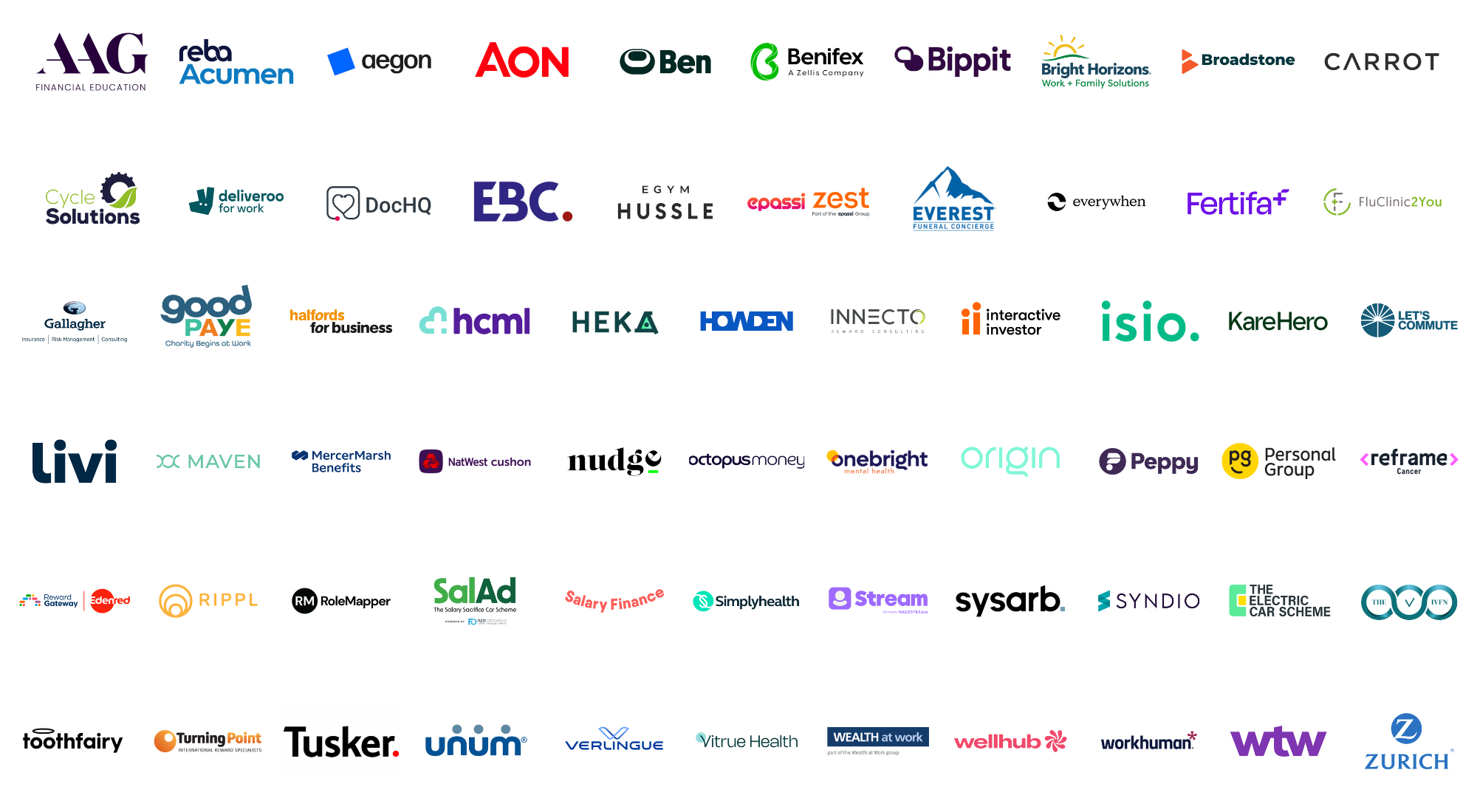 Future Forum exhibitors