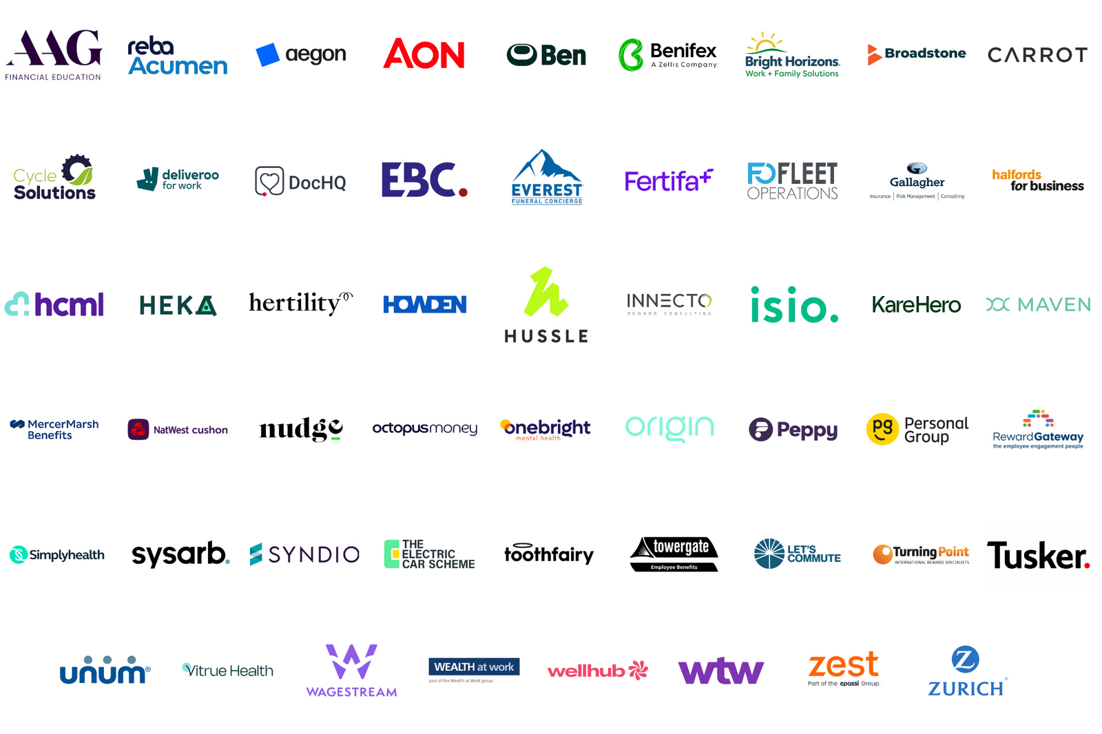 Future Forum exhibitors