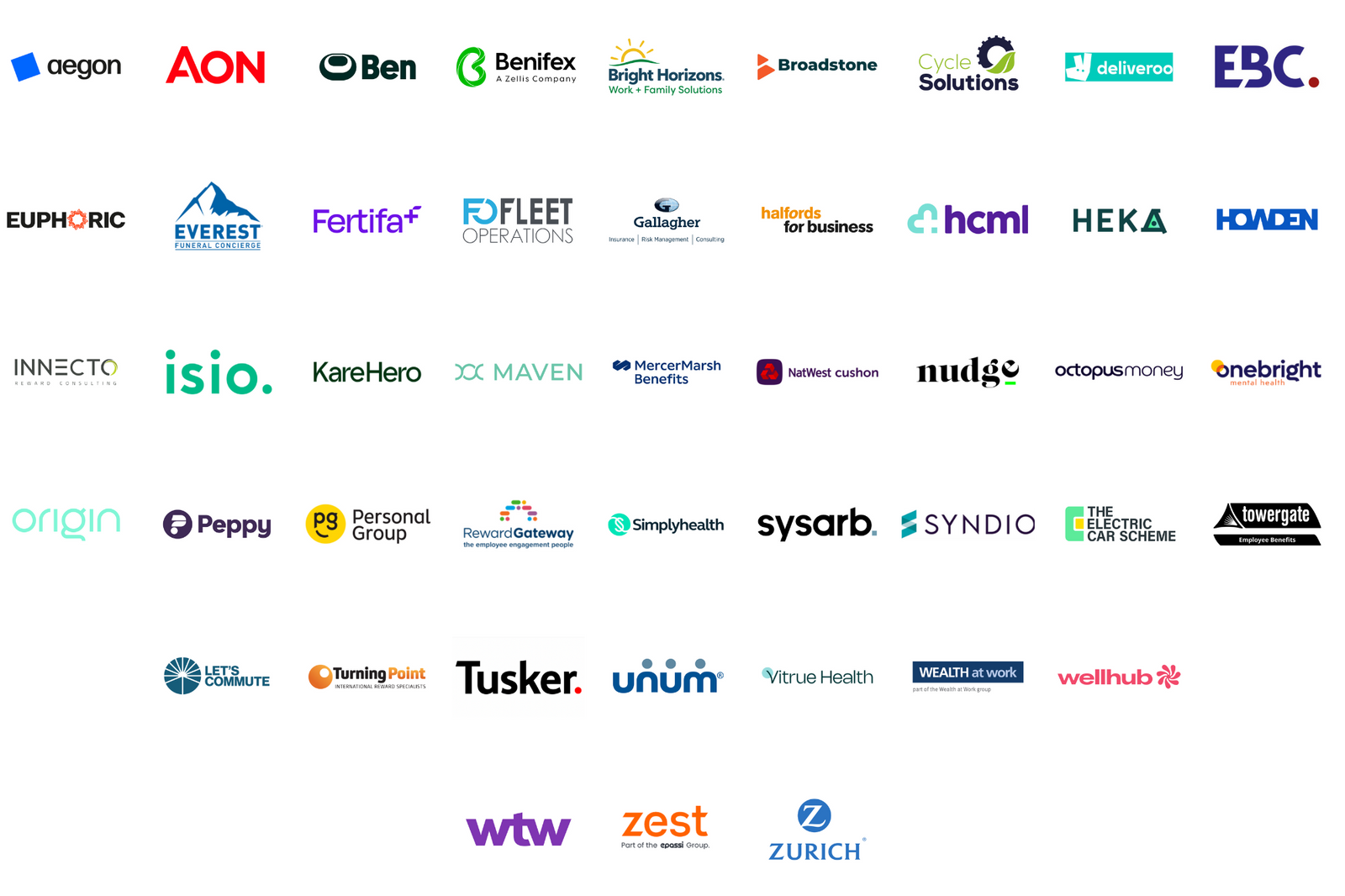 Future Forum exhibitors