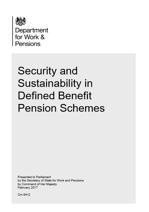 DB pension schemes Green Paper