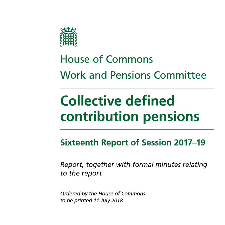 Government papers: Collective defined contribution pensions 1