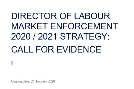 Government papers: Labour Market Enforcement Strategy 2020 to 2021: call for evidence 1