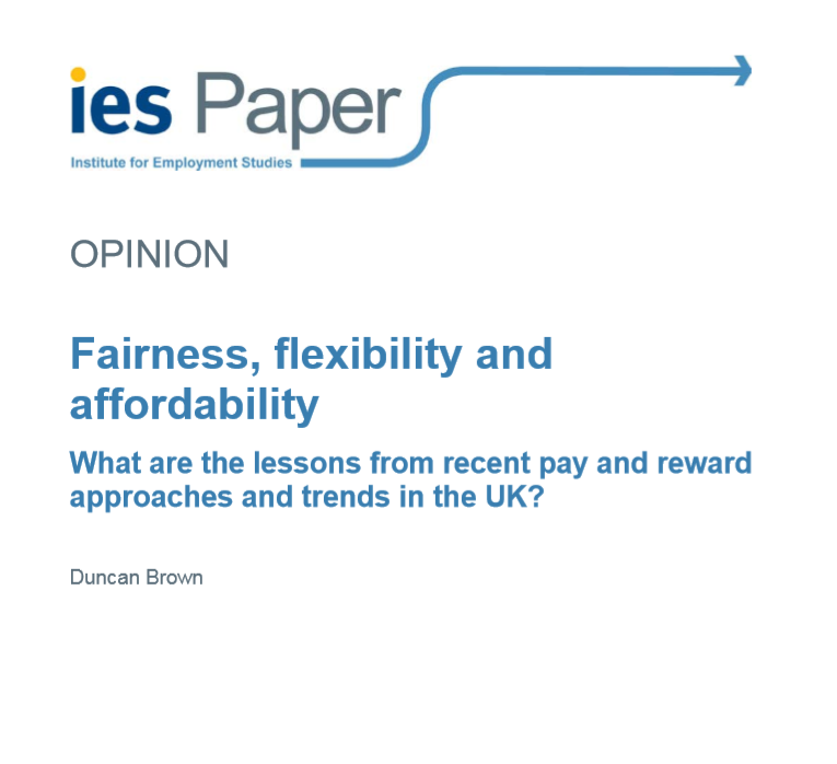 Fairness, flexibility and affordability 1