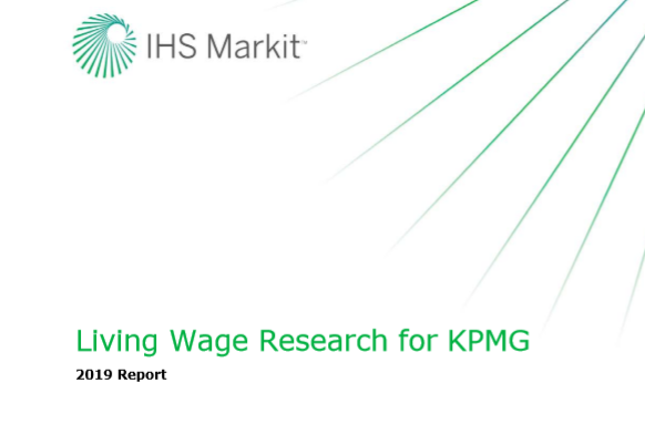 Report: Living Wage Research for KPMG 1