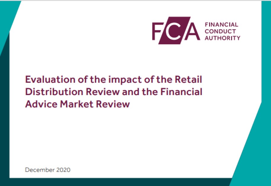 Report: Evaluation of the impact of the Retail Distribution Review and the Financial Advice Market Review 1