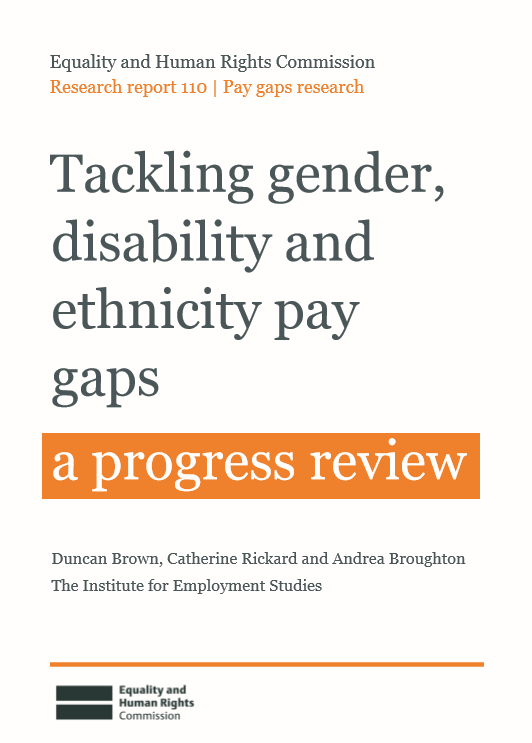Report Tackling Gender Disability And Ethnicity Pay Gaps Reward And Employee Benefits