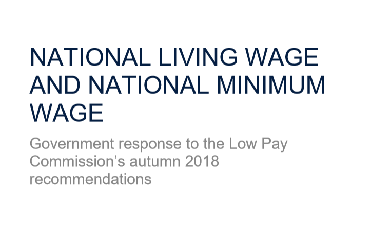 Government paper: National Living Wage and National Minimum Wage 1