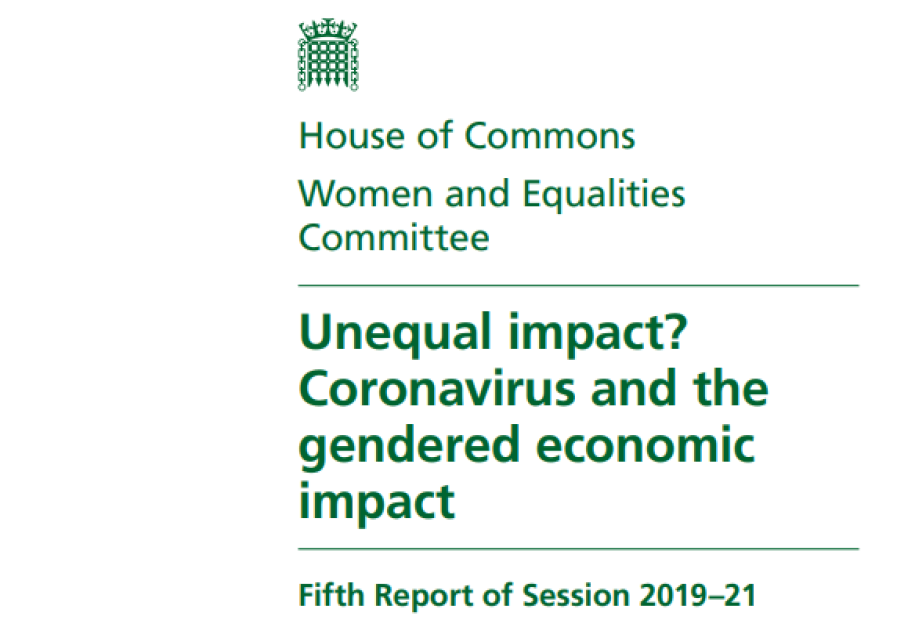 Government papers: Unequal impact? Coronavirus and the gendered economic impact 1