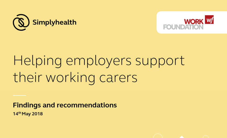 Report: Helping employers support their working carers 1