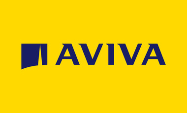 Aviva RWC24 logo - navy