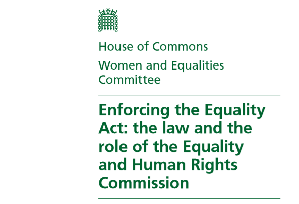 Government papers: Enforcing the Equality Act: the law and the role of the Equality and Human Rights Commissio