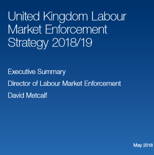Labour Market Enforcement Strategy 2018 to 2019 1