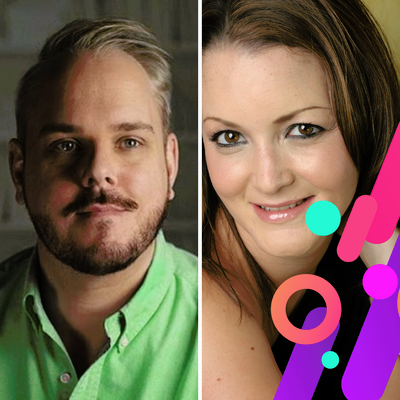 Gethin Nadin and Emma Govus