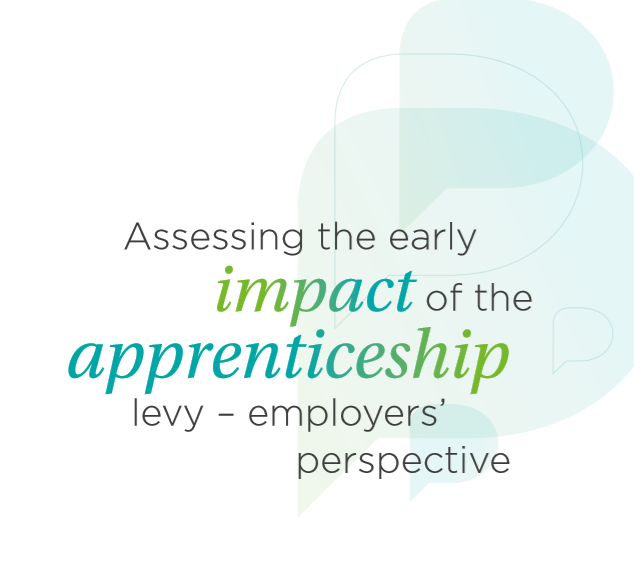 Impact of the apprenticeship levy 1