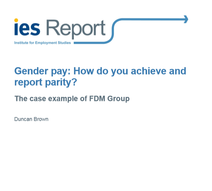 Gender pay: How do you achieve and report parity? 1